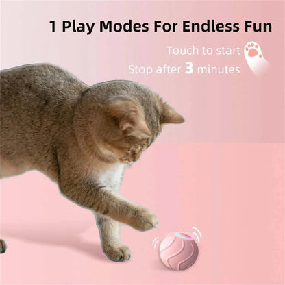 Smart Jumping Ball Interactive Cat Toy Powerball 2.0 Cat Toy Smart Cat Ball to Relieve Boredom and Anti-bite Pet Toy